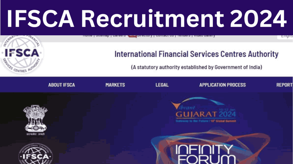 IFSCA Recruitment 2024