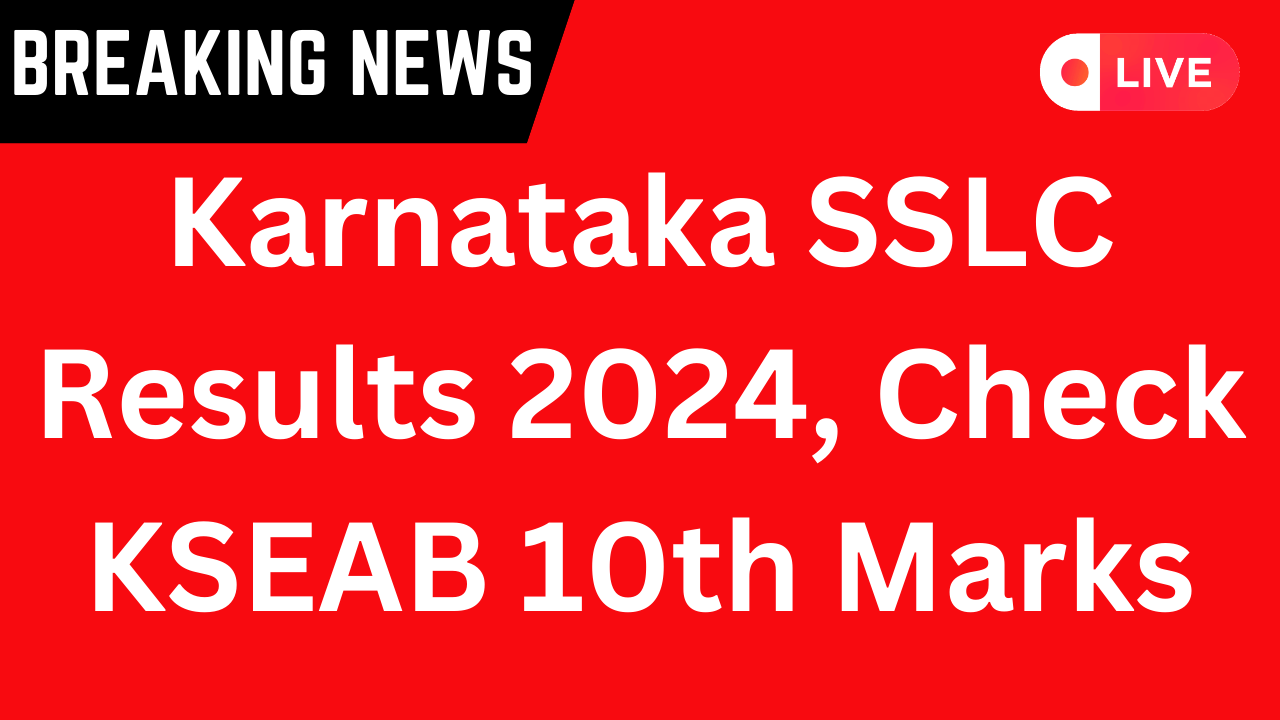 Karnataka SSLC Results 2024