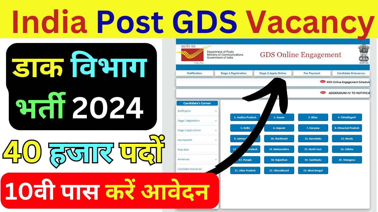 India Post GDS Vacancy